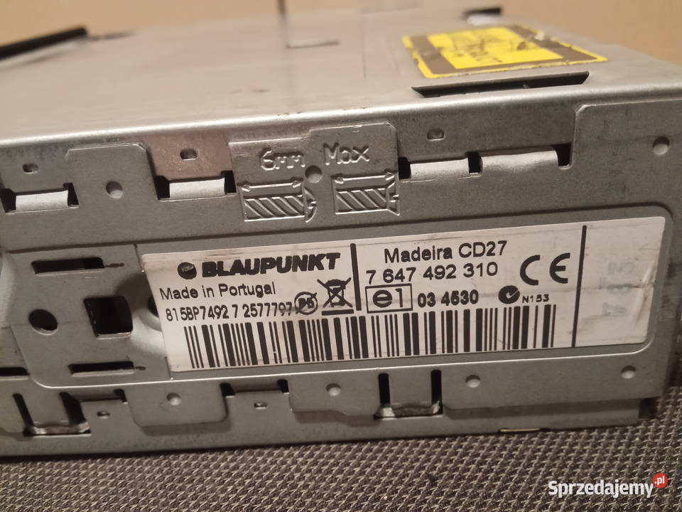 BLAUPUNKT MADEIRA CD27