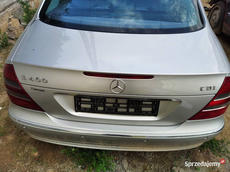 Klapa tylna tył bagażnik Mercedes W211 przedlift osobowe Kamień Pomorski