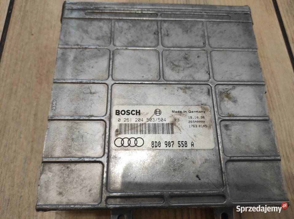 Sterownik silnika Audi ECU 8D0907558A 0261204503 Radlin