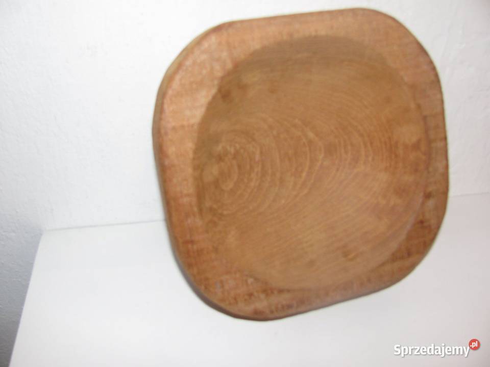 moździerz z twardego drewna hand made misa do odcienie brązowego Dekoracje i ozdoby Zamość