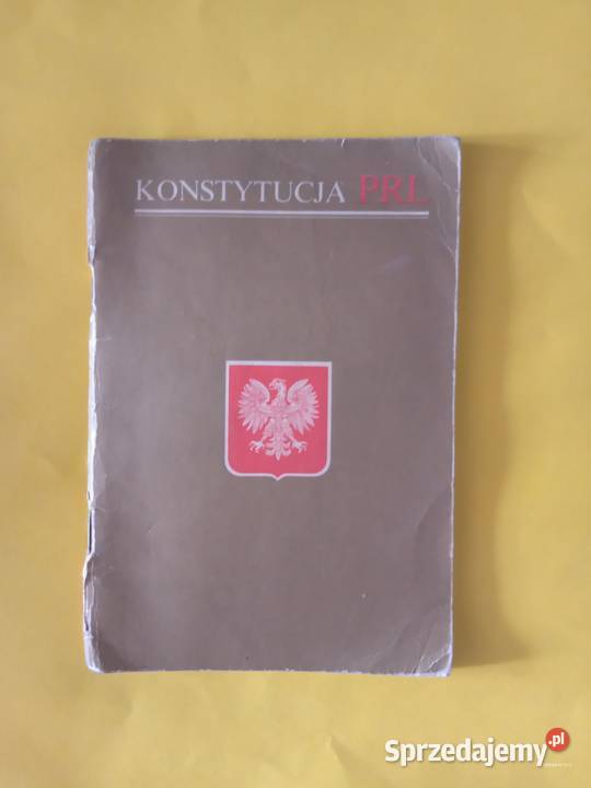 Sprzedam konstytucję PRL 1976 Antykwariat
