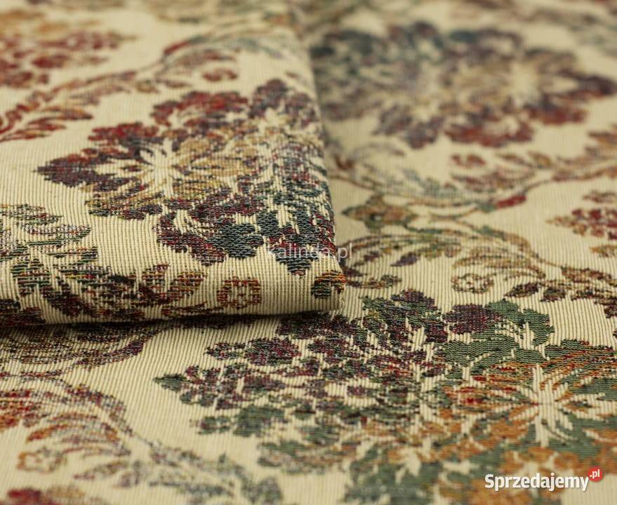 Medaliony materiał tapicerski obiciowy żakardowy Fotele i pufy mazowieckie Warszawa