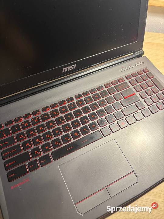 Laptop gamingowy MSI GV62 8RD 16Gb GTX 1050 Ti Białystok