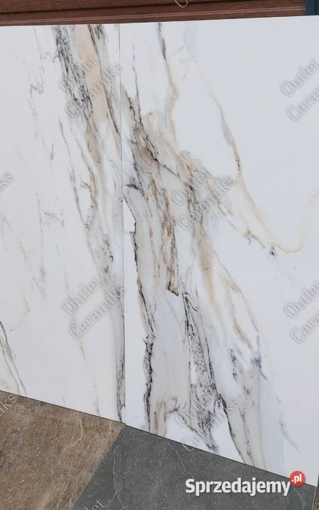 Płytki łazienkowe marmur Calacatta gold 120x60 Radom