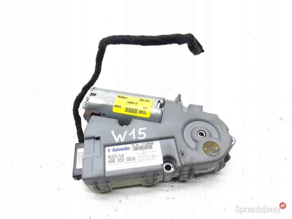 SILNICZEK SZYBERDACHU 4B0959591K AUDI A6 C6 A3 sprzedam