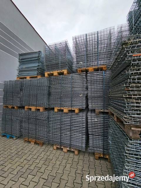 Regały magazynowe półki wypełnienia siatkowe Zamość