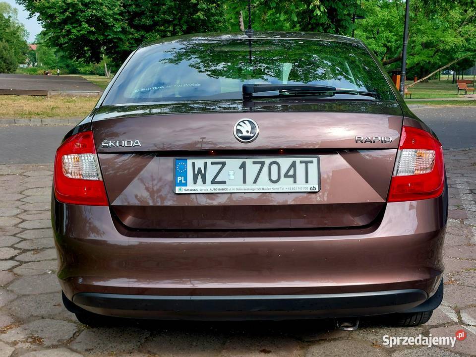 Skoda Rapid Salon Polska I właściciel VAT marża Rapid Sochaczew