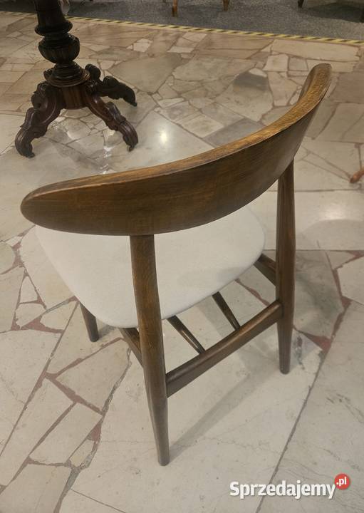 Komplet 5 krzeseł PRL