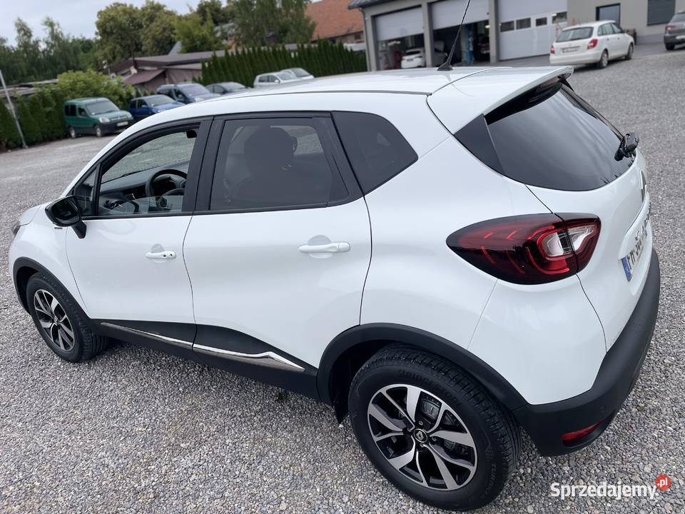 Captur benzyna 2019r pełna biała perła 21 21442km Sandomierz