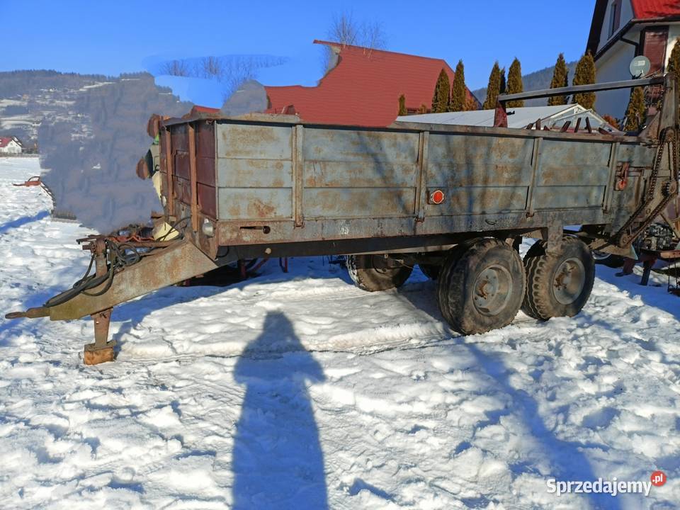 Rozrzutnik obornika tandem w oryginale 6t