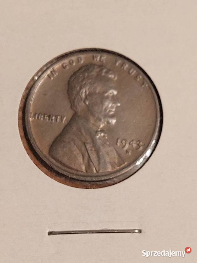1 cent usa Lincoln 1943 s