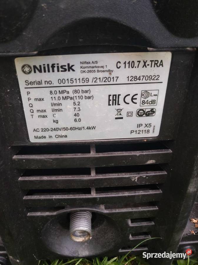 Myjka ciśnieniowa Nilfiks Elektryczne łódzkie Aleksandrów Łódzki