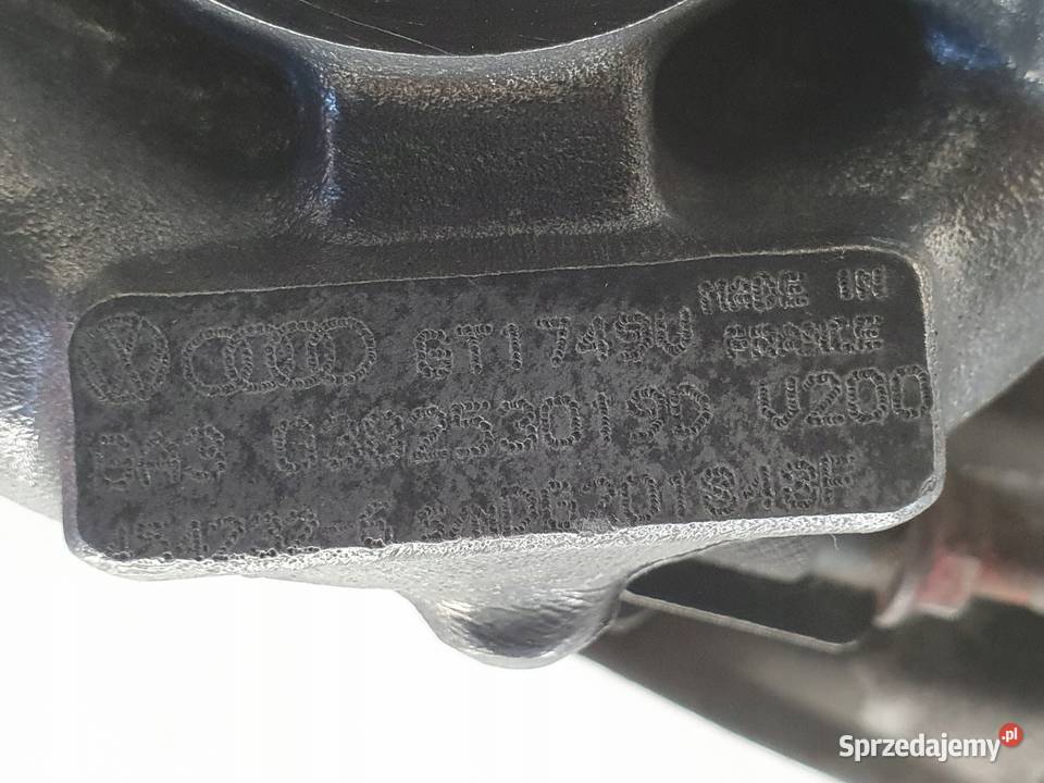 VW Golf IV 19 TDI TURBOSPRĘŻARKA turbo Turbosprężarki Janów