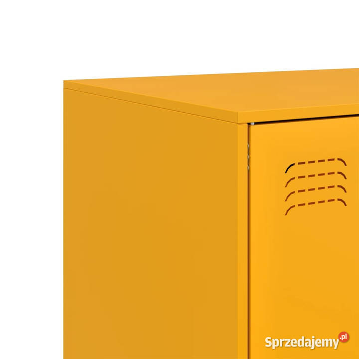 Szafka musztardowa 67x39x95 stalowa WM841808