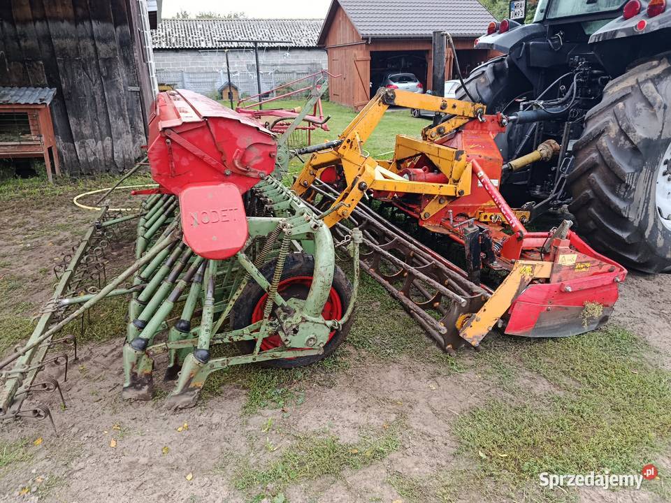 Sprzedam bronę aktywna razem z siewnikiem Agregaty Radom
