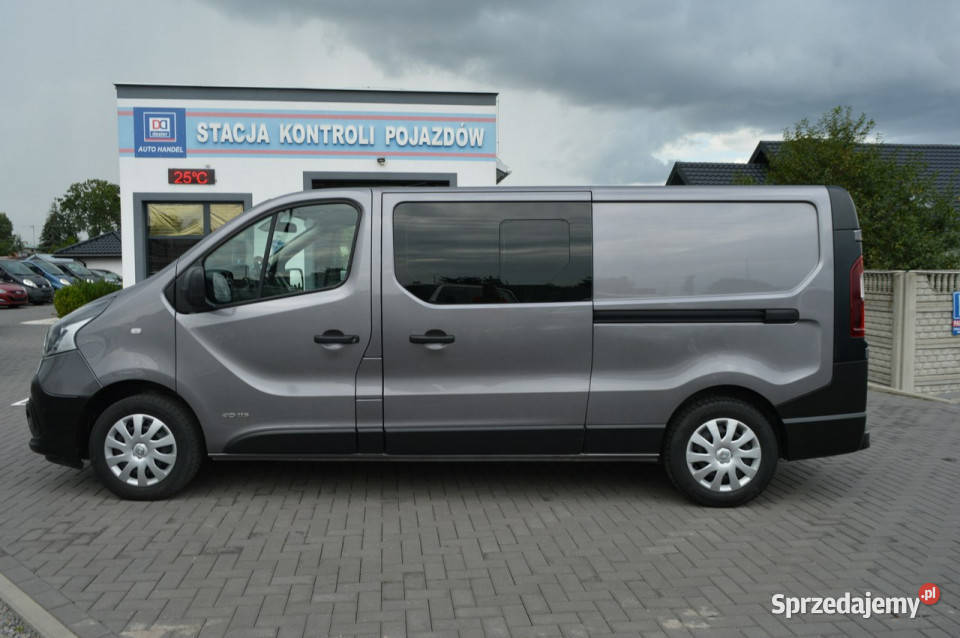 Renault Trafic 16 dCi LONG 2xBoczne drzwi 5osób Hrubieszów