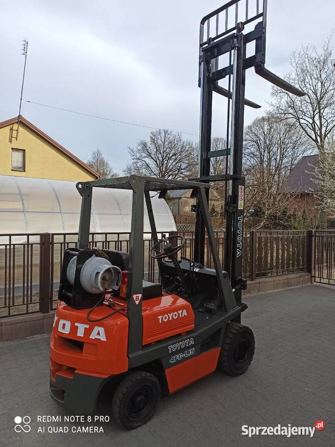 Wozek widlowy Toyota 4fg15 automat Gaz Sieradz