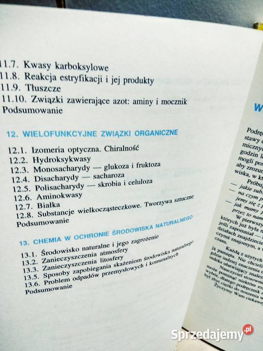 Chemia WSiP podręcznik unikatowe antykwariat Warszawa