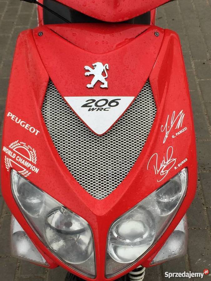 Peugeot speedfight 2 wrc chłodzony cieczą Rozgity