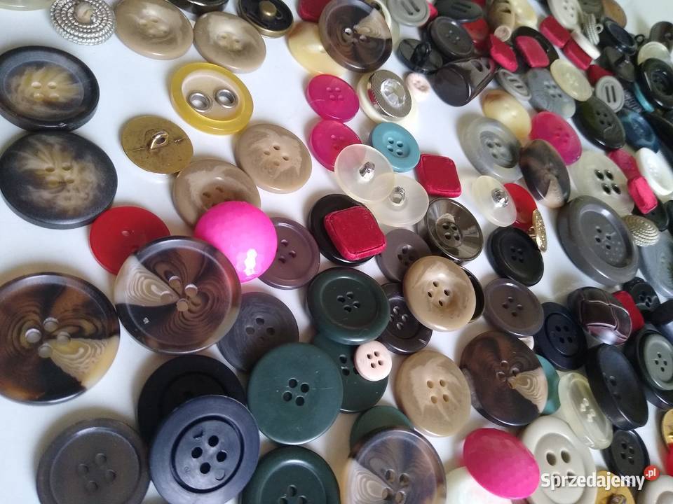 Guzik guziki ponad 270 sztuk Rękodzieło Gdańsk