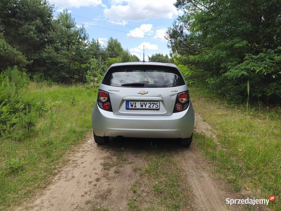 Chevrolet Aveo 12 Benzyna Klima Tempomat Alu 5 światła przeciwmgielne
