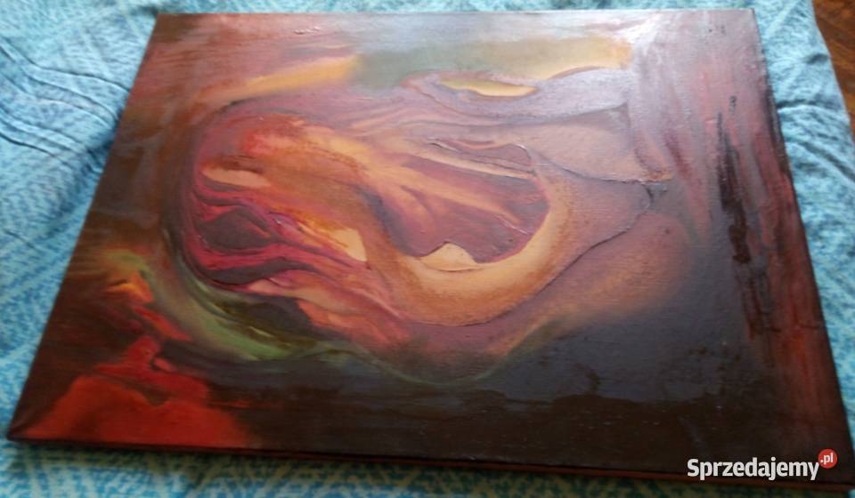 A Mazurek Dwie kobiety Olej na płótnie Sulechów