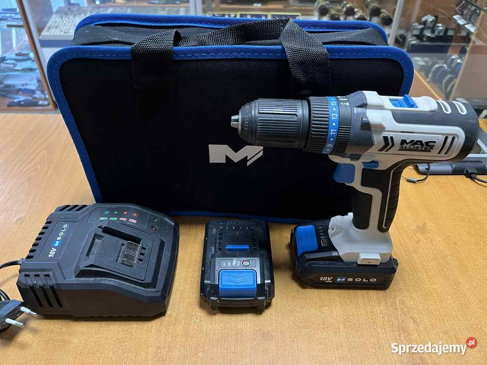 Wkrętarka MacAllister MCD18Li2 18V2 Akumulatory