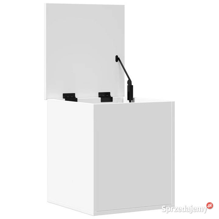 Skrzynia biała 40x42x46 materiał drewnopochodny Warszawa sprzedam