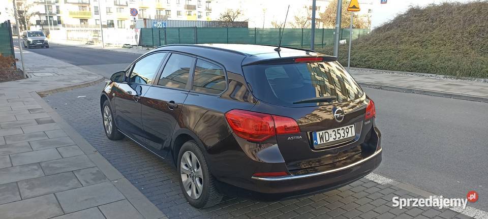 Opel Astra J 14Turbo LPG nieuszkodzony Warszawa