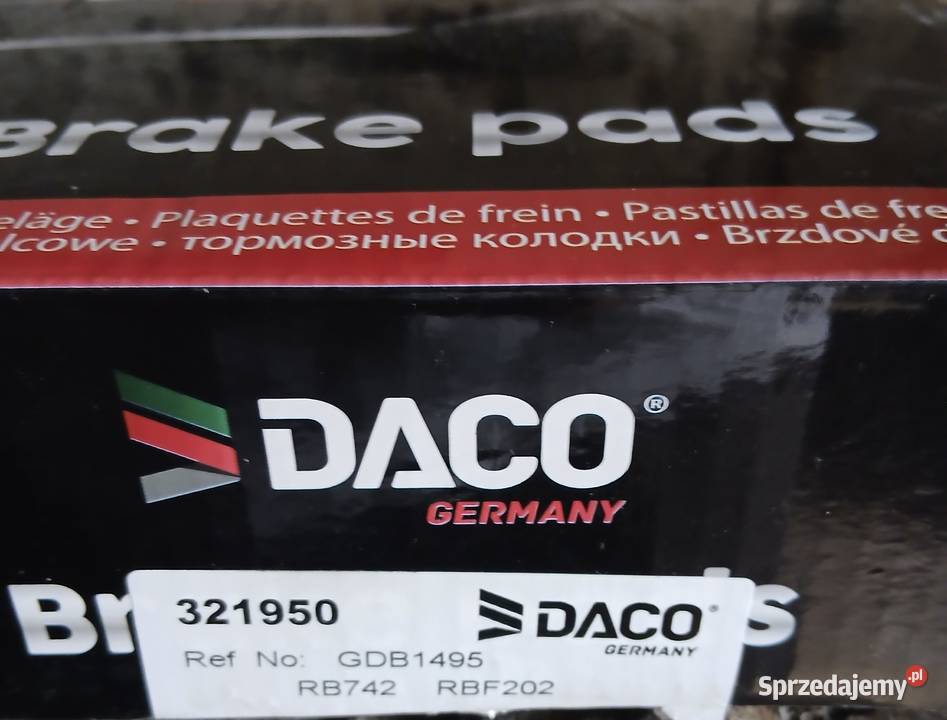Klocki hamulcowe citroen c2 Skawina