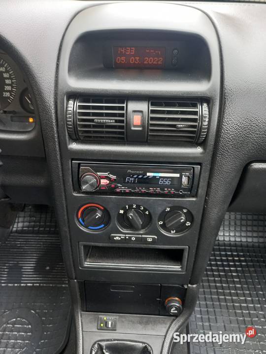 OPEL ASTRA G 14 Ecotec 2004r LPG Klimatyzacja manualna Gliwice