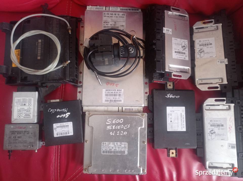 Mercedes w220 s600 sterownik komputer stacyjka Włocławek