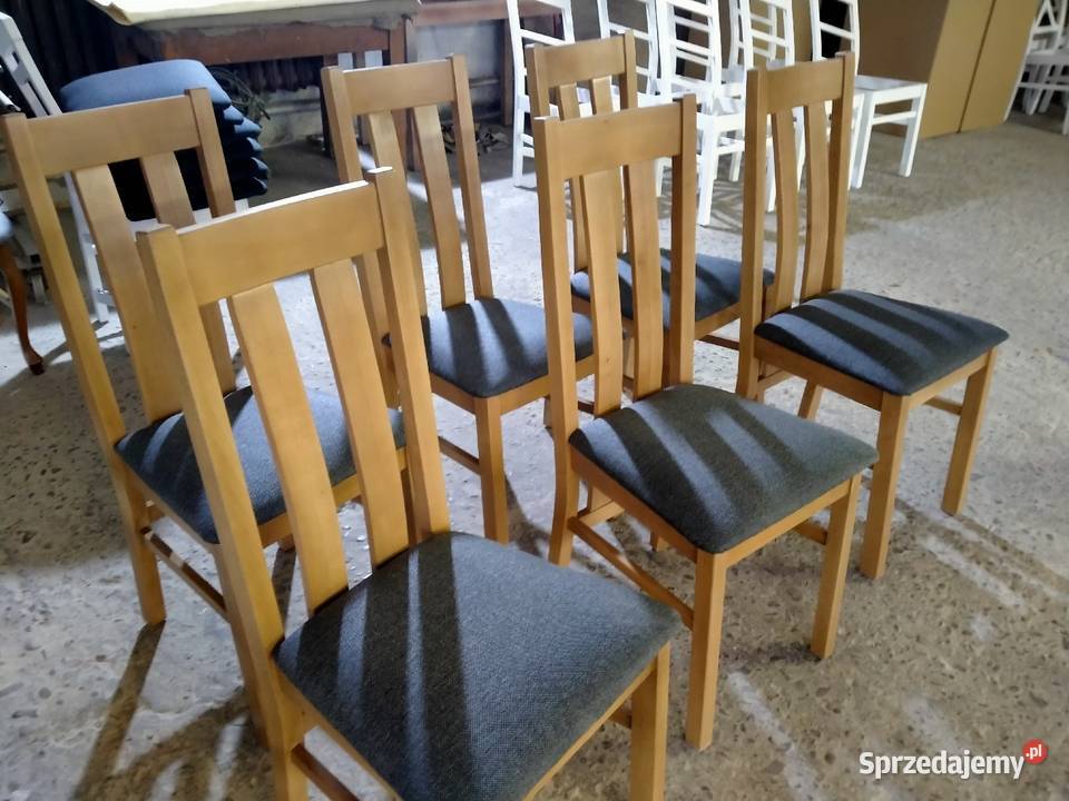 Nowe krzesła bukowe Włoszczowa
