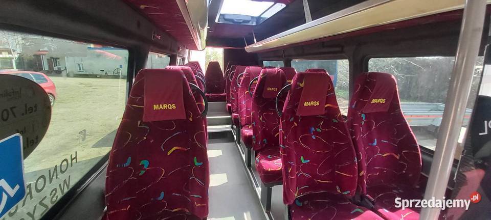 mercedes sprinter 25 miejsc klima 2005r podwójne tylne koła Łęczyca