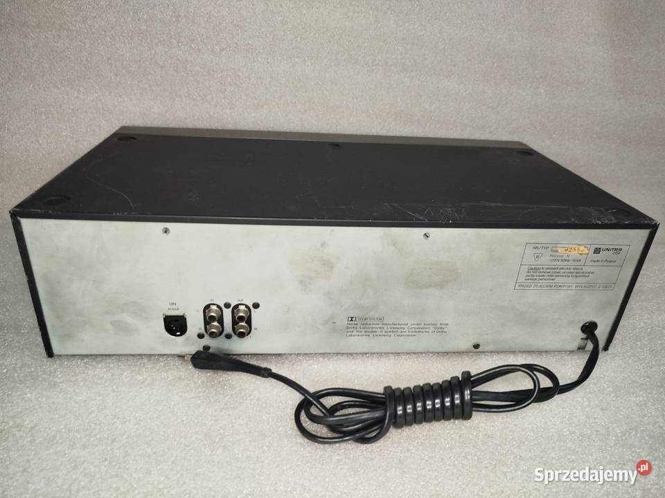 Magnetofon Kasetowy Stereo Deck M9109 Unitra ZRK Audio Zgierz