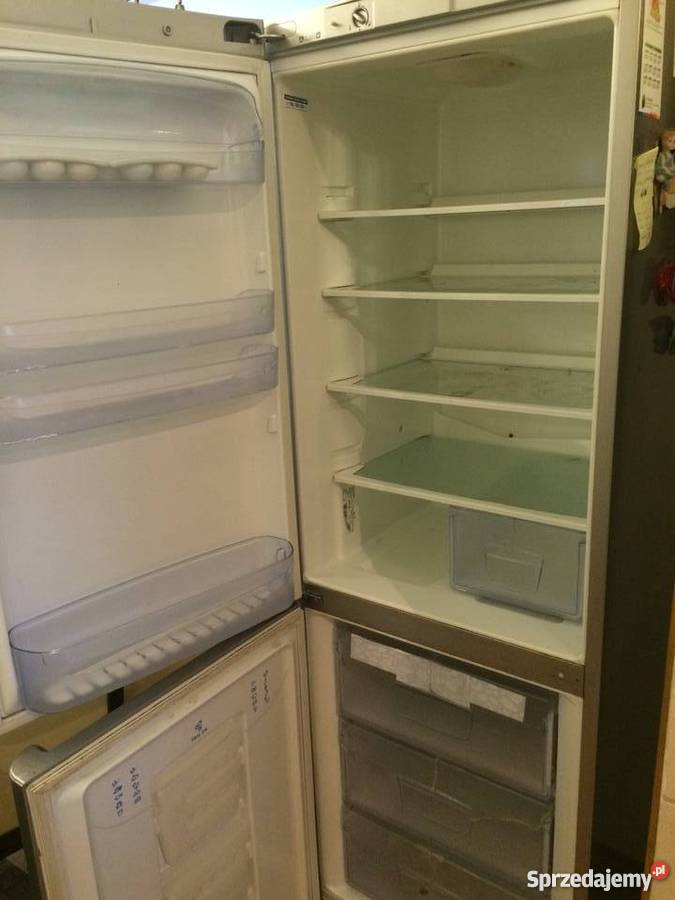 lodówka INDESIT Warszawa tanio srebrna elegancka mazowieckie Warszawa