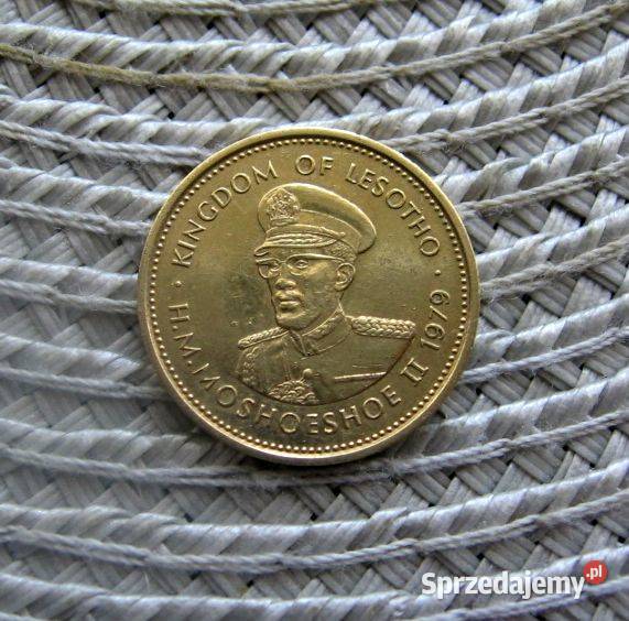 Lesotho 2 Lisente 1979r wielkopolskie Kalisz
