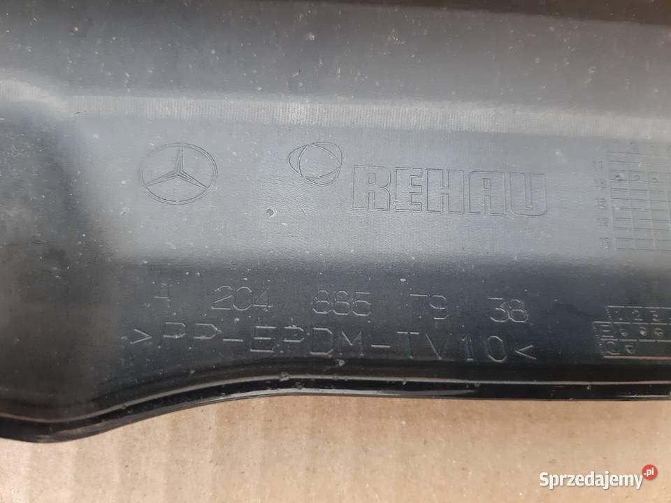 MERCEDES GLK X204 W204 LIFT ZDERZAK TYŁ TYLNY Bieleń