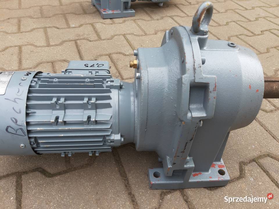 Motoreduktor 0 75 kW96 obr Biznes i Przemysł Leszno