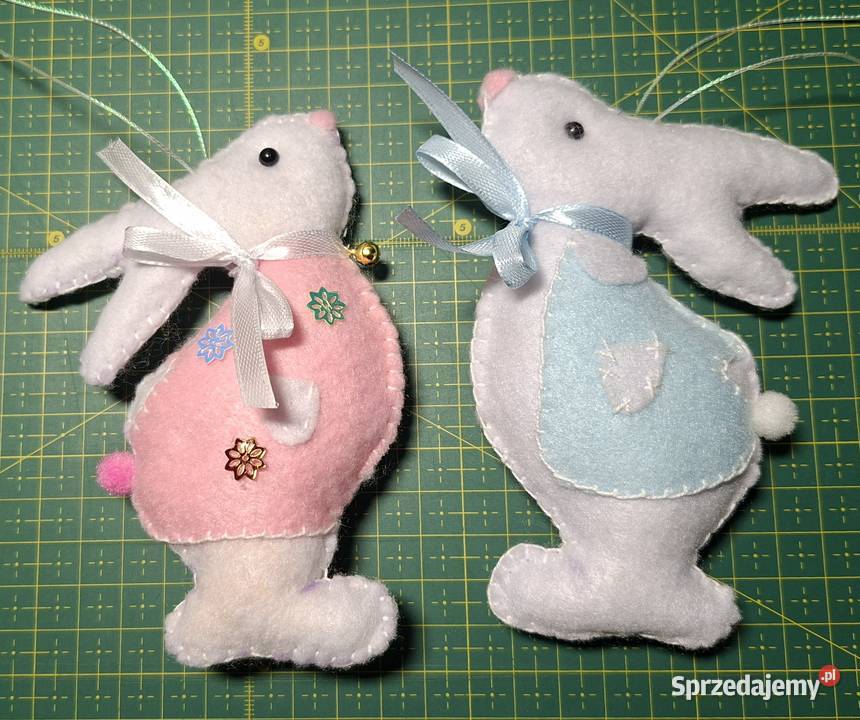 Króliczek zajączek kłapouch zawieszka Wielkanoc Kraków