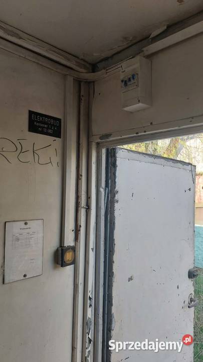 kontener melamina zaplecze budowy w Dąbrowie śląskie