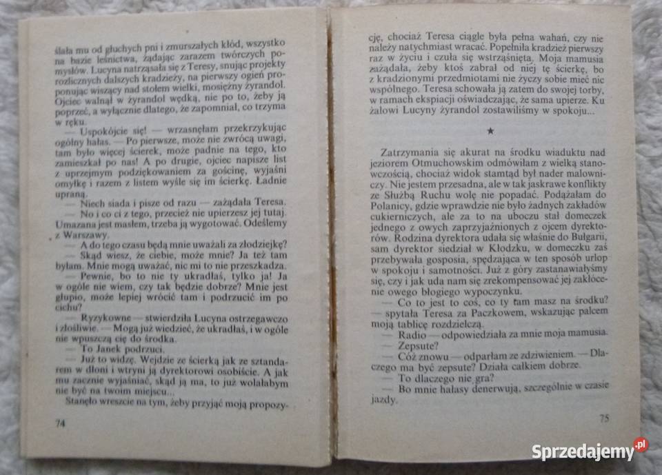 Boczne drogi Joanna Chmielewska Warszawa