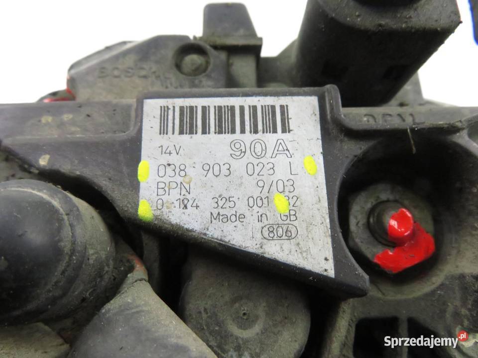 ALTERNATOR SEAT LEON I 1M1 19 TDI AHF 038903023L