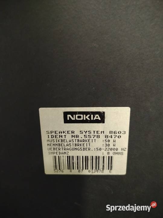 Dwie kolumny 50W8ohm Elektronika Mińsk Mazowiecki sprzedam