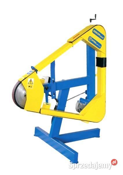 Szlifierki taśmowe pasowe do szlifowania metalu