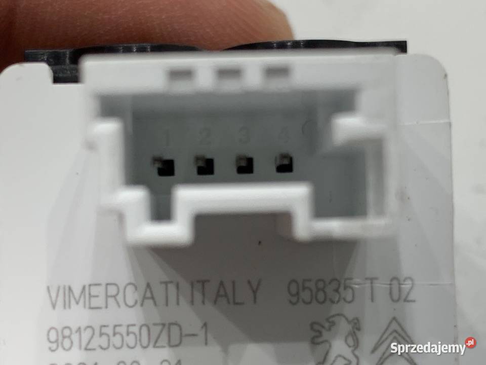 PRZEŁĄCZNIK REGULACJI ŚWIATEŁ TOYOTA PROACE osobowe