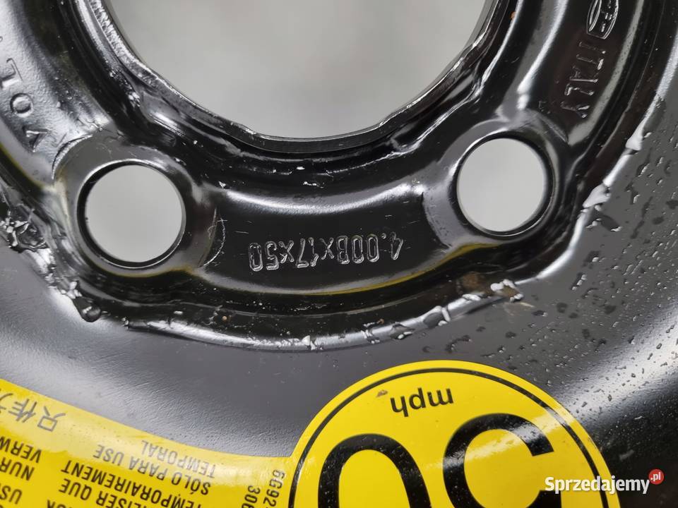 KOŁO DOJAZDOWE 12580 R17 9209872 5x108 Chełm