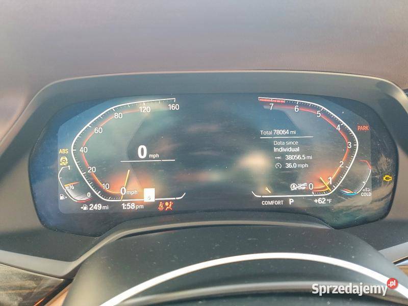 2019 BMW X7 XDRIVE40I Warszawa