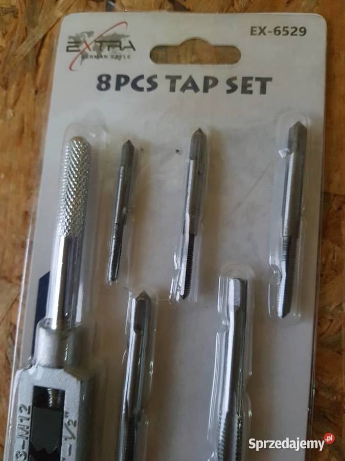 Gwintowniki warsztatowe 8el do gwintowania ex Głogowa