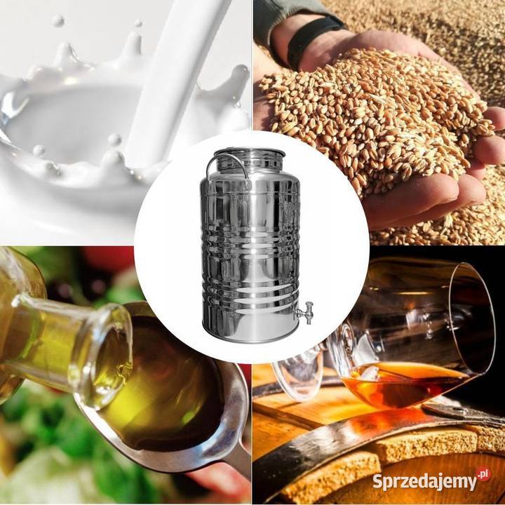 Bańka nierdzewna inox BECZKA z kranem 30L na Siemianowice Śląskie sprzedam